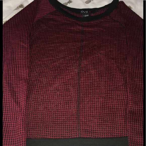 Love Tops - Red/Black Top